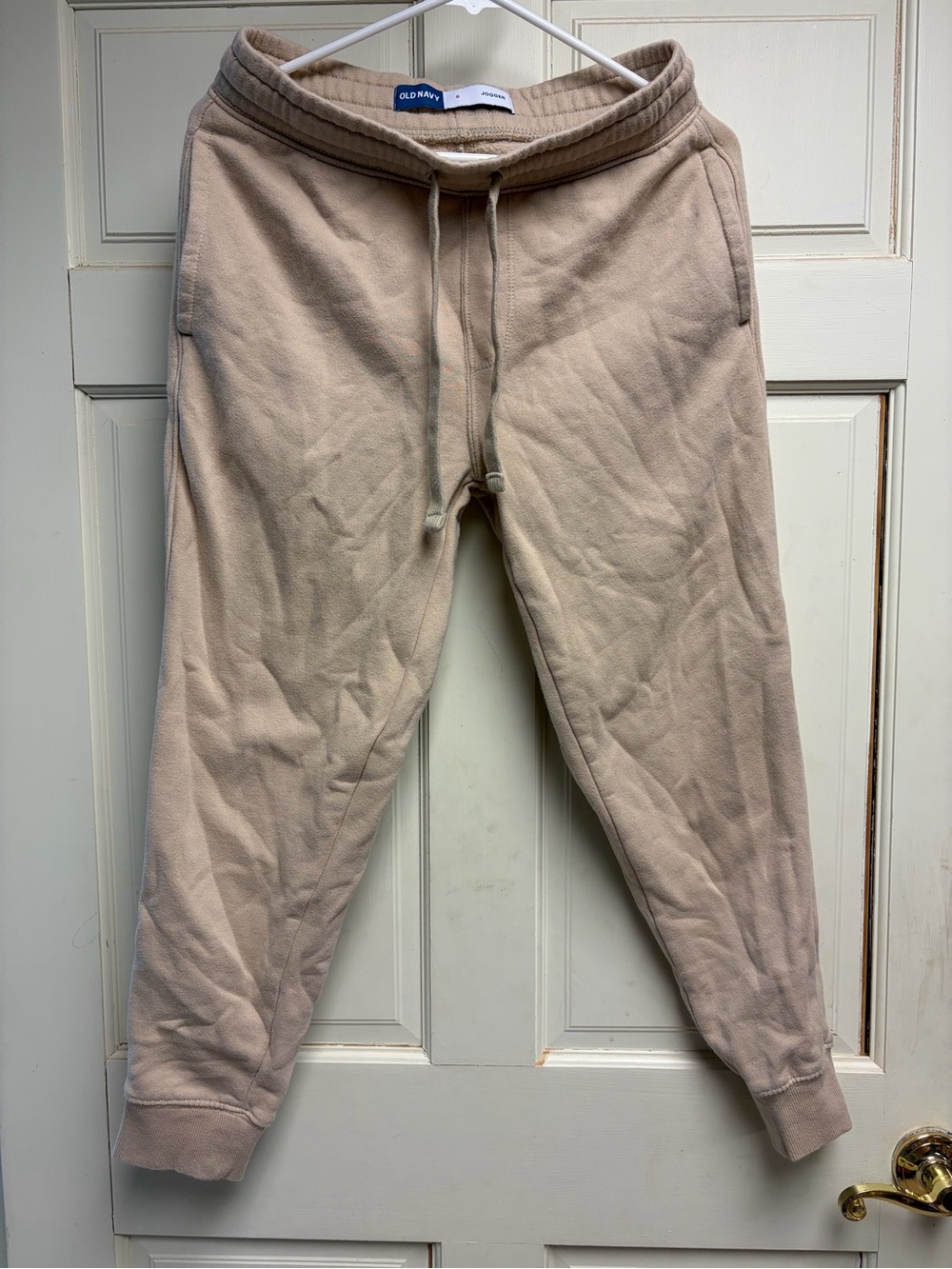 Old Navy Men's Tan Jogger Sweatpants